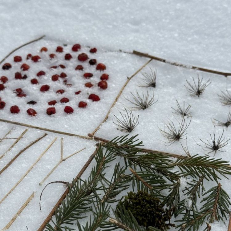 Land-art-en-hiver 